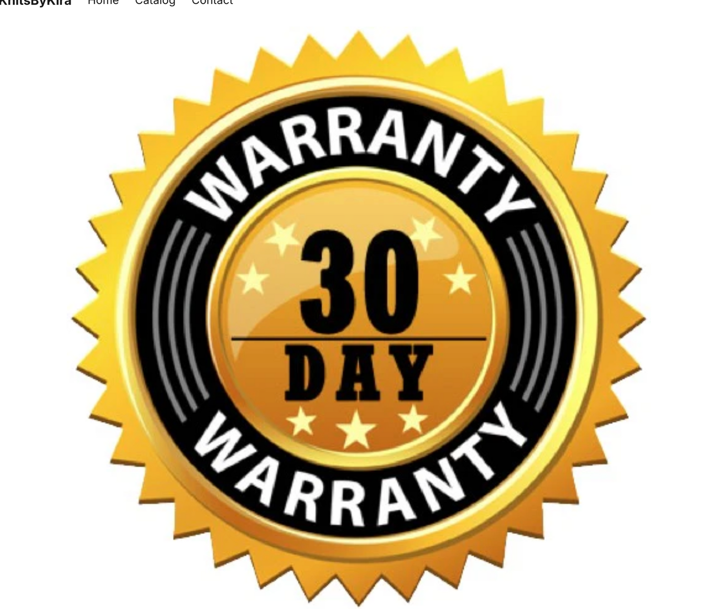 30-Day Warranty
